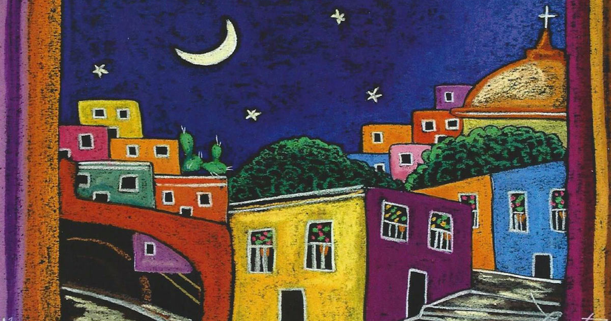 SOU-Guanajuato at Night by Loreta