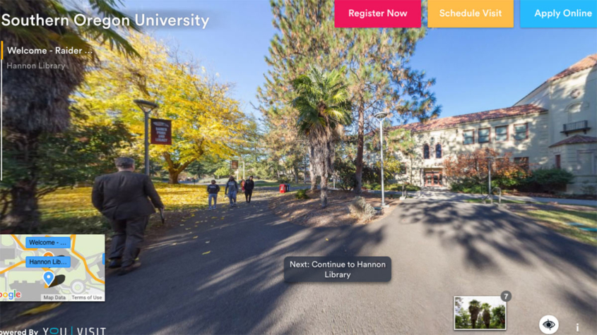 virtual campus tour-SOU