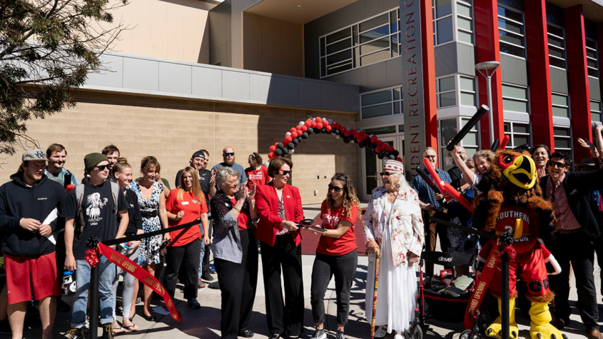 Student Recreation Center opening celebration