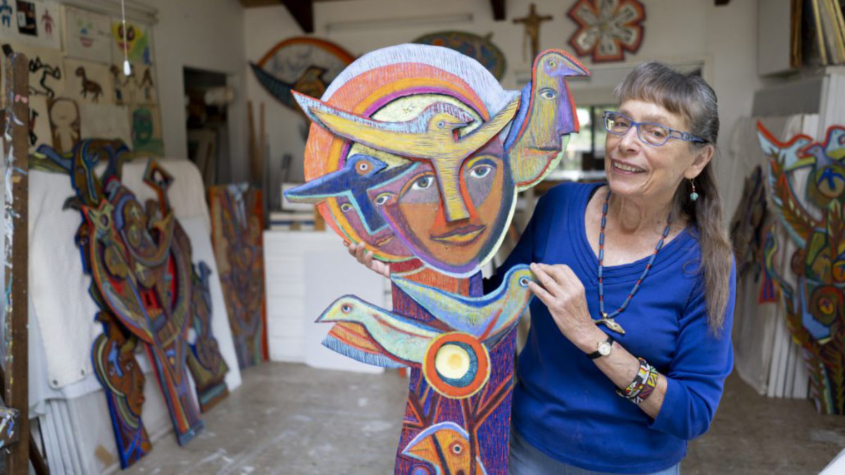 Betty LaDuke, recipient of Oregon Arts Medallion